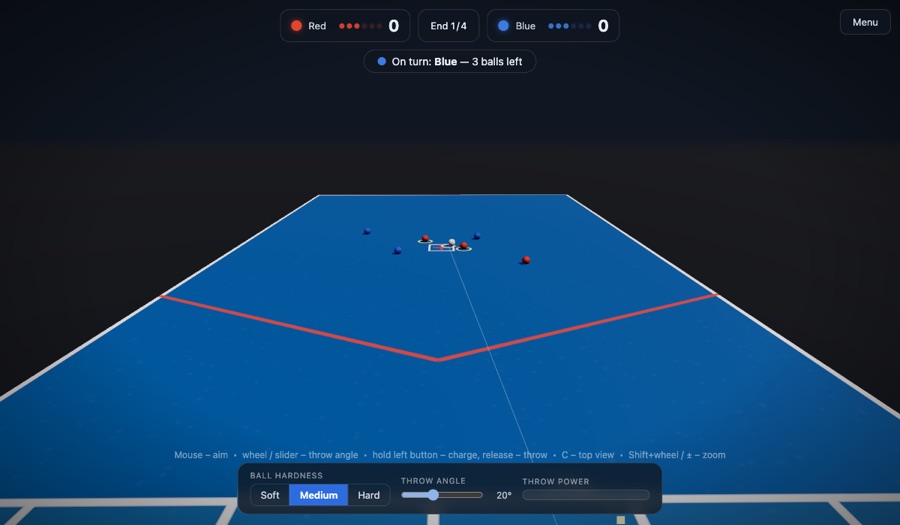 Boccia 3D — online hra